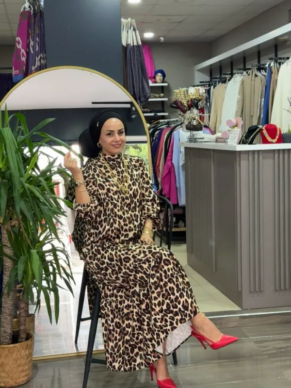Yeni Sezon Leopar Elbisemiz