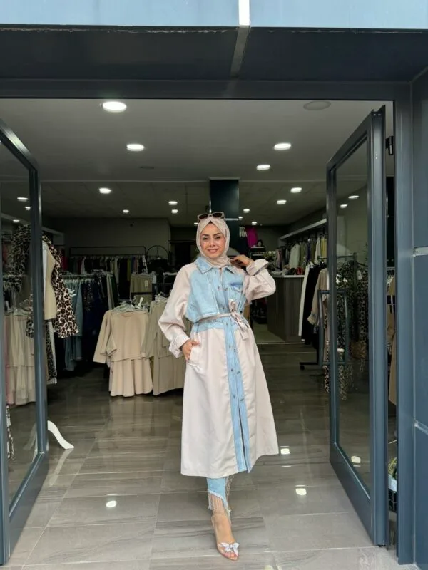 Özel Tasarım Trenç Kotumuz Giy Çık Şimdi Tam Mevsimi