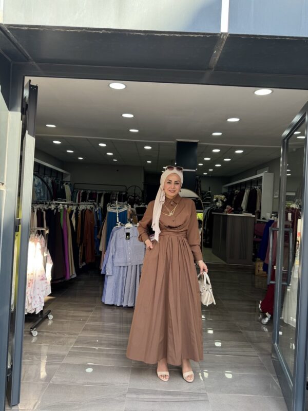 Önden Bağlamalı Giy Çık Elbisemiz - Görsel 5
