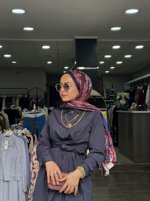 Önden Bağlamalı Giy Çık Elbisemiz - Görsel 3