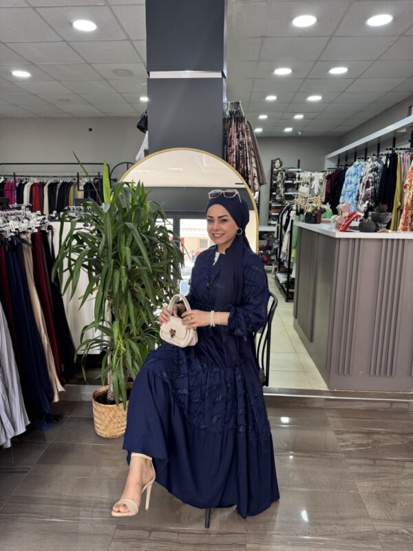 Önü Düğmeli Salaş Elbisemiz