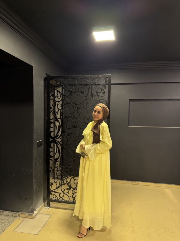 Yeni Foca Kumaş Prenses Model Elbisemız - Görsel 8