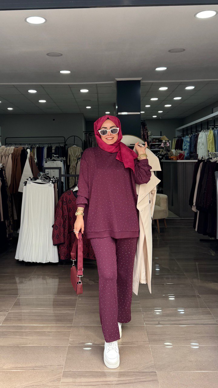 Taşlı Oysho Kumaş Takım