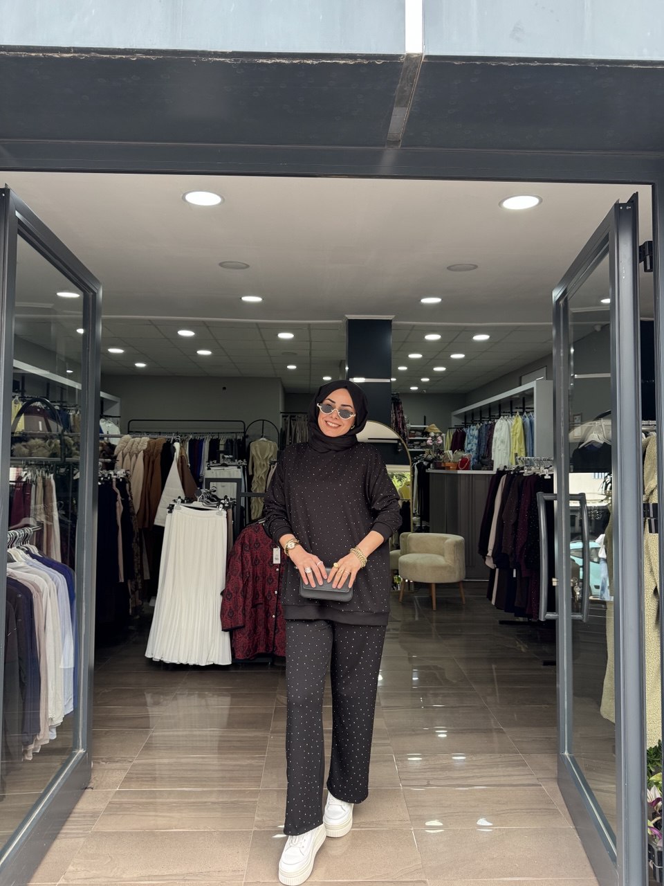 Taşlı Oysho Kumaş Takım - Görsel 7