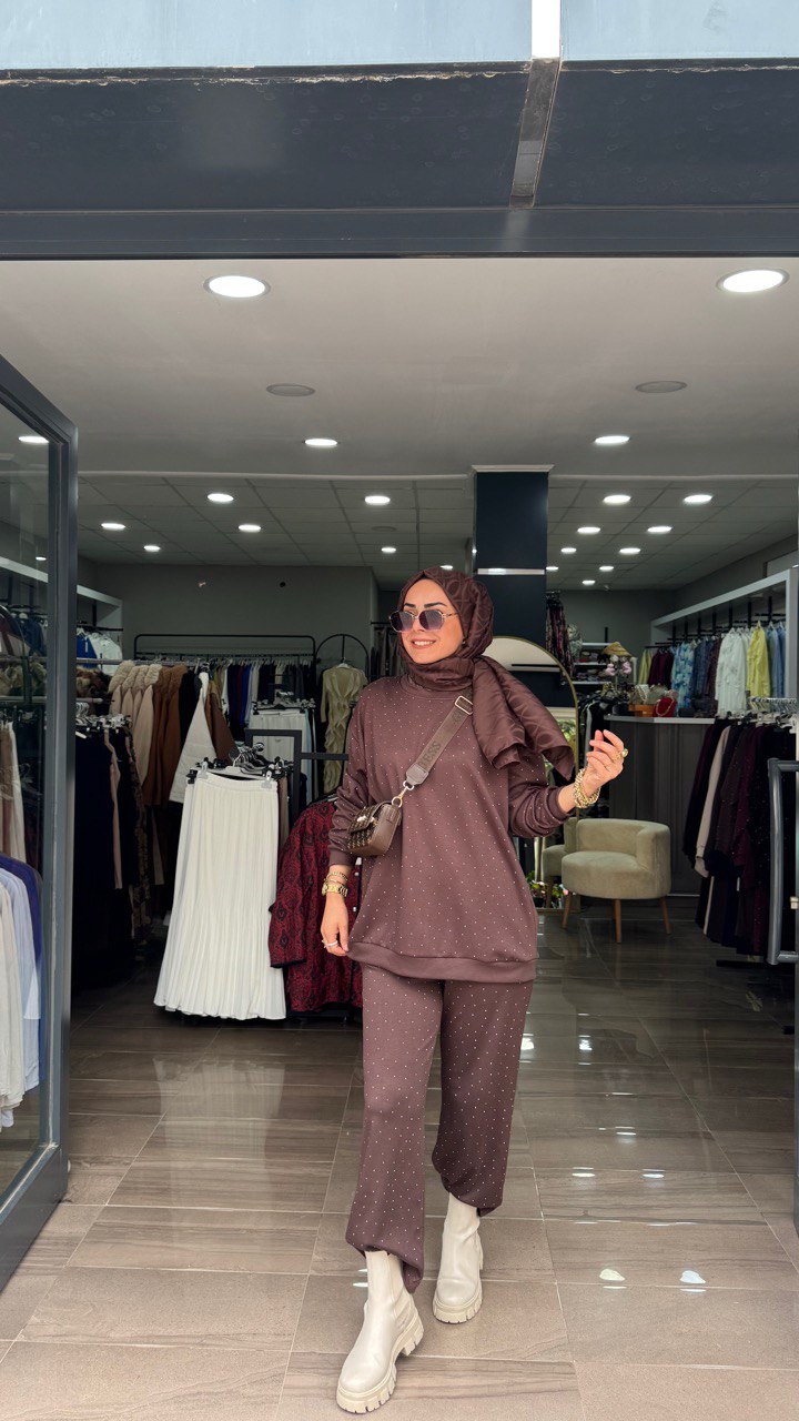 Taşlı Oysho Kumaş Takım - Görsel 16