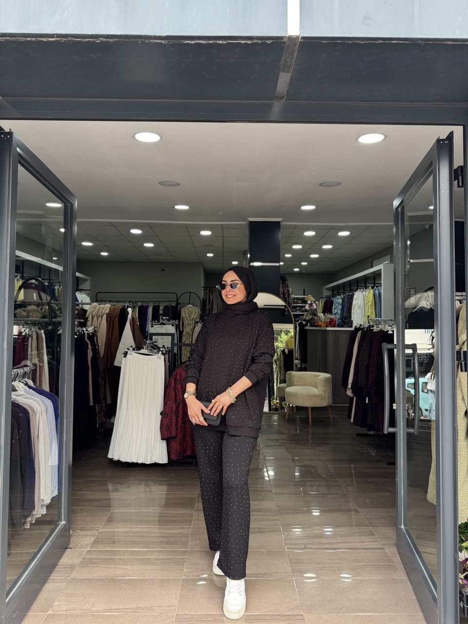 Taşlı Oysho Kumaş Takım - Görsel 11