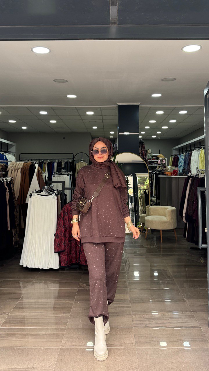 Taşlı Oysho Kumaş Takım - Görsel 8