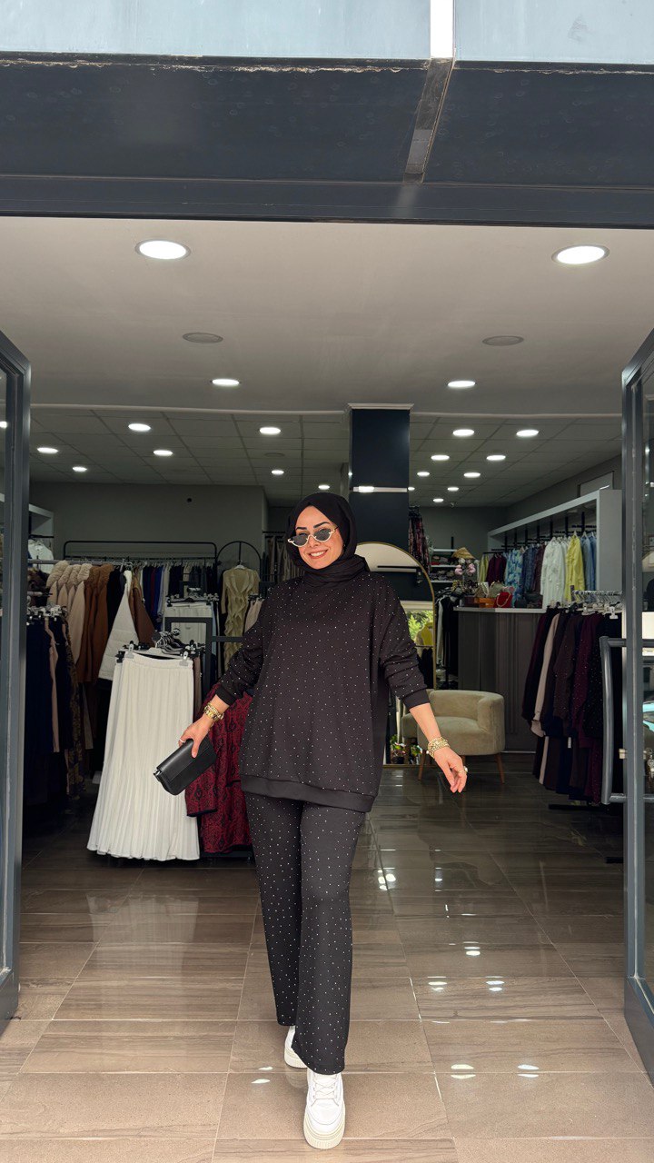 Taşlı Oysho Kumaş Takım - Görsel 3