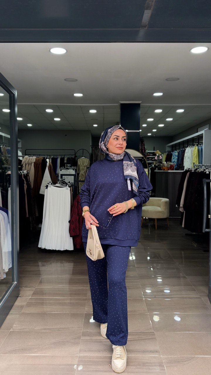 Taşlı Oysho Kumaş Takım - Görsel 6