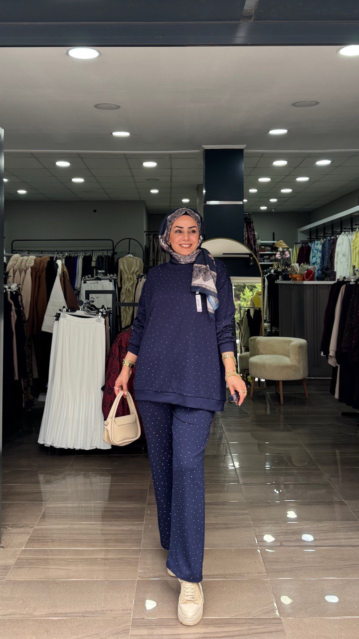 Taşlı Oysho Kumaş Takım - Görsel 2