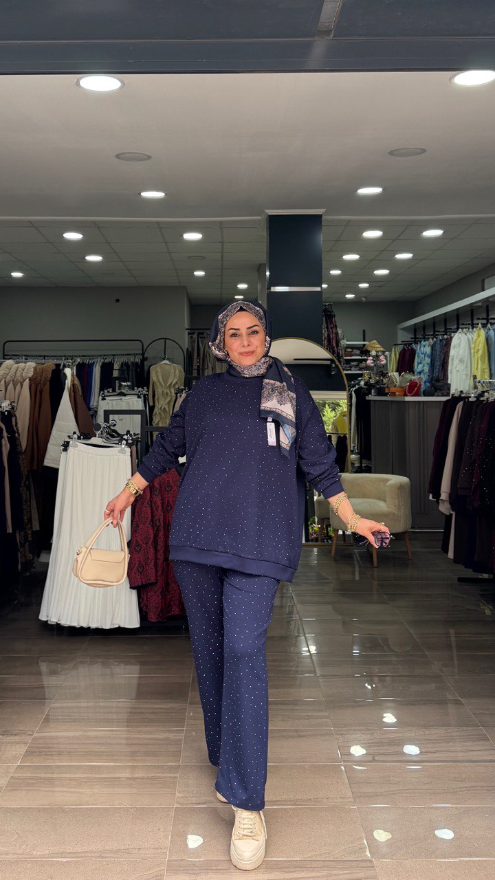 Taşlı Oysho Kumaş Takım - Görsel 14