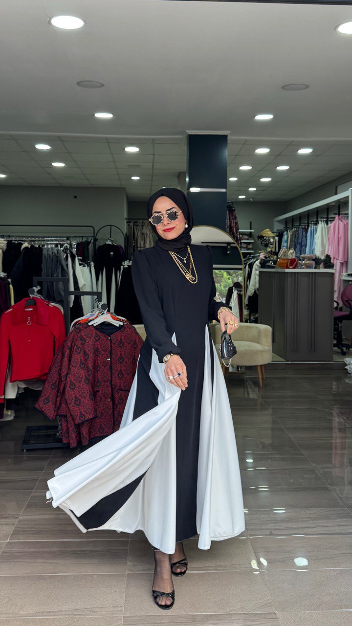 Tasarım Elbisemiz Dabıl İtal kumaş - Görsel 7