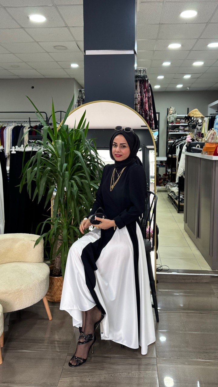 Tasarım Elbisemiz Dabıl İtal kumaş - Görsel 8