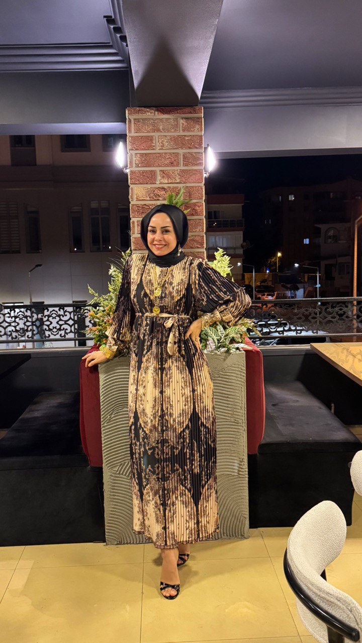 İpek Saten Elbisemiz Stoklarımızda - Görsel 8