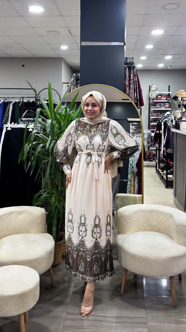 İpek Saten Elbisemiz Stoklarımızda - Görsel 2